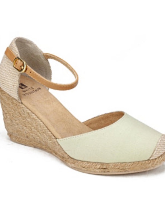 White Mountain Shoes - WHITE MOUNTAIN Women's Mamba Espadrille Wedge Sandal - size 10 - NEW